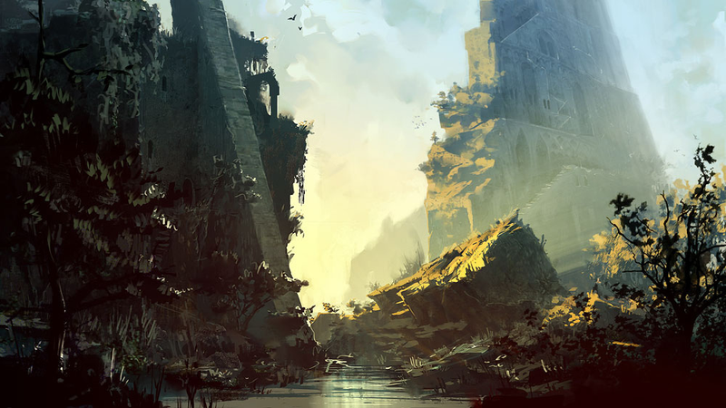 Illustration for article titled This Guild Wars 2 Art Can't Stand Still